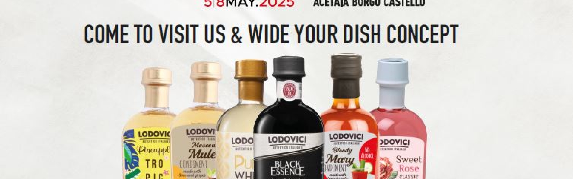 Unitevi a noi a TUTTOFOOD2025 a Milano, dal 5 al 8 maggio!